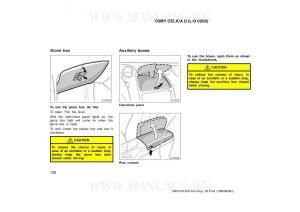 Toyota-Celica-VII-7-owners-manual page 128 min