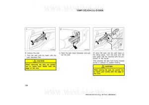 Toyota-Celica-VII-7-owners-manual page 168 min