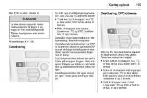 Opel-Astra-J-IV-4-bruksanvisningen page 167 min