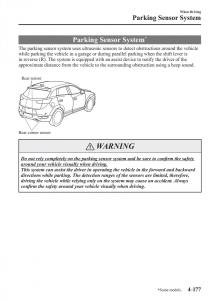 Mazda-CX-3-owners-manual page 317 min