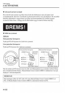 Mazda-CX-3-bruksanvisningen page 256 min