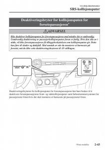 Mazda-CX-3-bruksanvisningen page 63 min