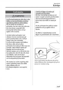 Mazda-CX-3-instruktionsbok page 123 min