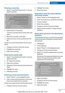 BMW-X1-E84-owners-manual page 141 min