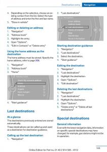 BMW-X1-E84-owners-manual page 143 min