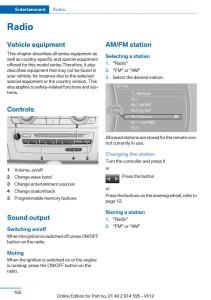 BMW-X1-E84-owners-manual page 162 min