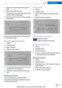 BMW-X1-E84-owners-manual page 165 min