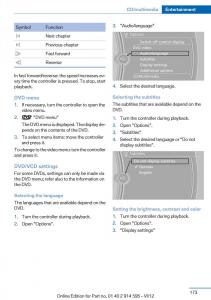 BMW-X1-E84-owners-manual page 173 min