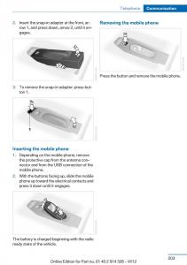 BMW-X1-E84-owners-manual page 203 min