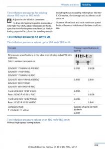 BMW-X1-E84-owners-manual page 229 min