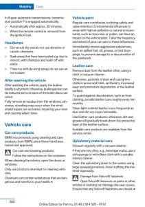 BMW-X1-E84-owners-manual page 260 min