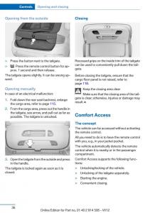 BMW-X1-E84-owners-manual page 36 min