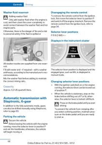 BMW-X1-E84-owners-manual page 62 min