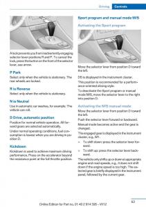 BMW-X1-E84-owners-manual page 63 min