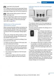 BMW-X1-E84-owners-manual page 87 min