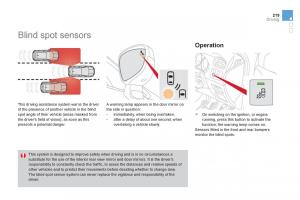 Citroen-DS4-owners-manual page 221 min