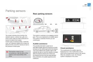 Citroen-DS4-owners-manual page 231 min