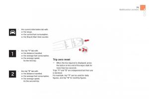 Citroen-DS4-owners-manual page 73 min