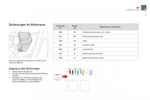 Citroen-DS5-Handbuch page 223 min