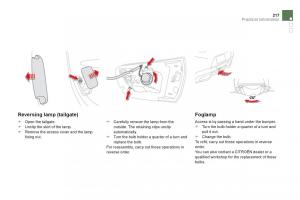 Citroen-DS5-owners-manual page 219 min