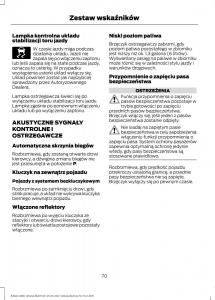 Ford-B-Max-instrukcja-obslugi page 72 min