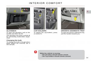 Citroen-C6-owners-manual page 113 min