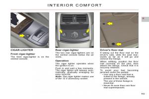 Citroen-C6-owners-manual page 115 min