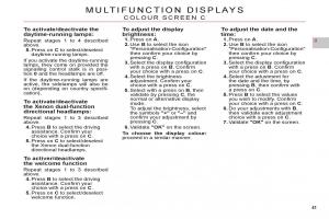 Citroen-C6-owners-manual page 43 min