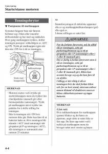 Mazda-2-Demio-bruksanvisningen page 141 min