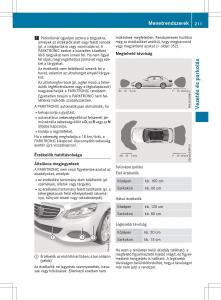 Mercedes-E-Class-W212-Kezelesi-utmutato page 213 min