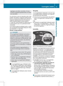 Mercedes-E-Class-W212-Kezelesi-utmutato page 99 min