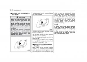 Subaru-Outback-Legacy-III-3-owners-manual page 95 min