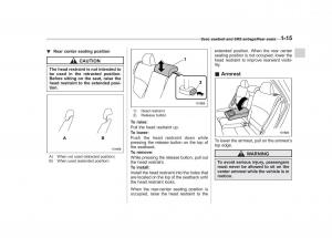 Subaru-Outback-Legacy-V-5-owners-manual page 42 min