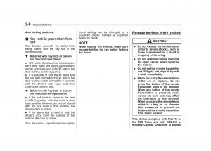 Subaru-Tribeca-owners-manual page 109 min