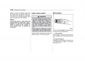 Subaru-Tribeca-owners-manual page 155 min