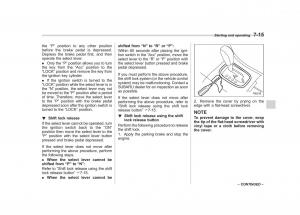 Subaru-Tribeca-owners-manual page 258 min