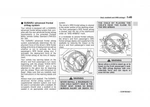 Subaru-Tribeca-owners-manual page 76 min