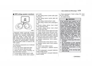 Subaru-Tribeca-owners-manual page 98 min