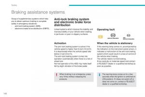 Peugeot-4008-owners-manual page 144 min