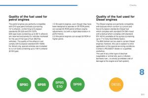 Peugeot-4008-owners-manual page 213 min