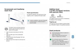 Peugeot-4008-owners-manual page 217 min