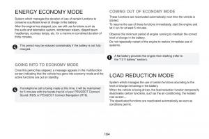 Peugeot-RCZ-owners-manual page 166 min