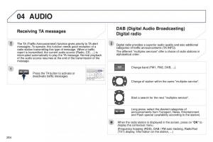 Peugeot-RCZ-owners-manual page 266 min