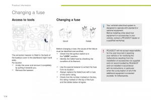 Peugeot-iOn-owners-manual page 116 min