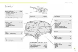 Peugeot-iOn-owners-manual page 161 min