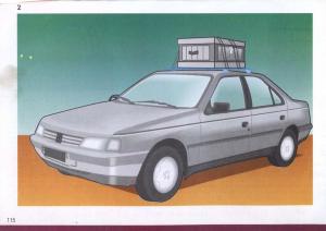 Peugeot-405-instrukcja-obslugi page 116 min