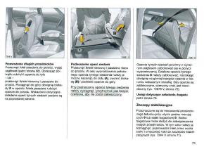 Opel-Omega-Vauxhall-Omega-B-FL-instrukcja-obslugi page 74 min