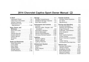 Chevrolet-Captiva-owners-manual page 1 min