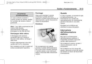 Chevrolet-Captiva-manuale-del-proprietario page 251 min