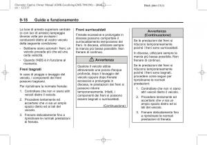 Chevrolet-Captiva-manuale-del-proprietario page 256 min